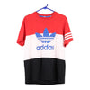 Vintage block colour Adidas T-Shirt - mens medium