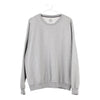 Vintage grey Fruit Of The Loom Sweatshirt - mens x-large