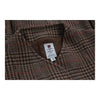 Ungaro Checked Blazer - Small Brown Wool