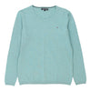 Tommy Hilfiger Jumper - Medium Blue Cotton Blend