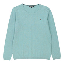  Tommy Hilfiger Jumper - Medium Blue Cotton Blend