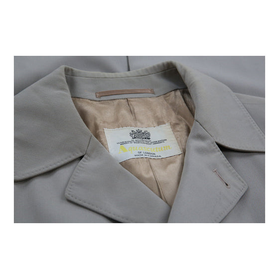 Vintage beige Aquascutum Trench Coat - mens x-large