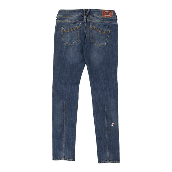 Hilfiger Denim Skinny Jeans - 33W UK 10 Blue Cotton