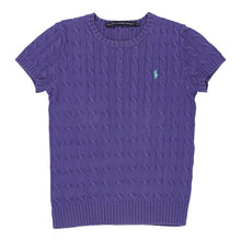  Ralph Lauren Sport Top - Small Purple Cotton