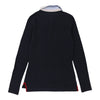 Tommy Hilfiger Long Sleeve Polo Shirt - Small Navy Cotton