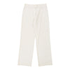 Burberry Trousers - 30W UK 12 White Cotton