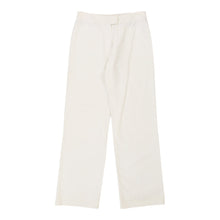  Burberry Trousers - 30W UK 12 White Cotton