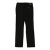 Armani Jeans Trousers - 32W UK 12 Black Cotton Blend