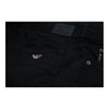 Armani Jeans Trousers - 32W UK 12 Black Cotton Blend