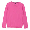 Tommy Hilfiger Jumper - Small Pink Cotton