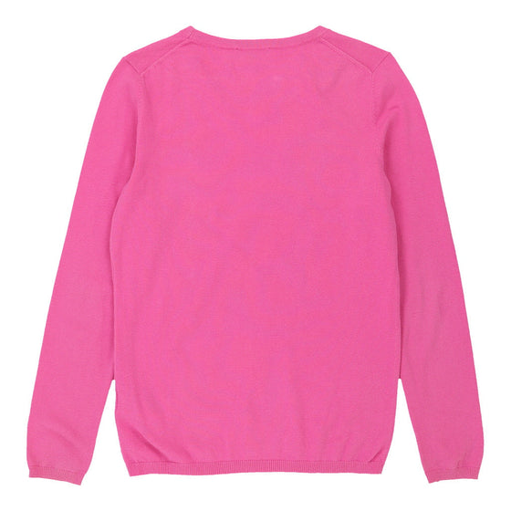 Tommy Hilfiger Jumper - Small Pink Cotton