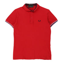  Vintage red Fred Perry Polo Shirt - mens small