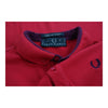 Vintage red Fred Perry Polo Shirt - mens small