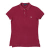 Polo by Ralph Lauren Skinny Fit Polo Shirt - Medium Pink Cotton