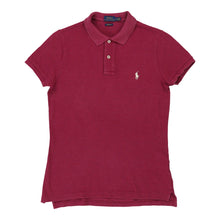  Polo by Ralph Lauren Skinny Fit Polo Shirt - Medium Pink Cotton