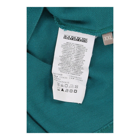 Vintageblue Napapijri Polo Shirt - mens xx-large