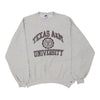 Vintage grey Made in USA Texas A&M University Russell Athletic Sweatshirt - mens x-large