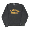 Vintage grey Emerson College Russell Athletic Sweatshirt - mens small