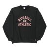 Vintage black Russell Athletic Sweatshirt - mens xx-large