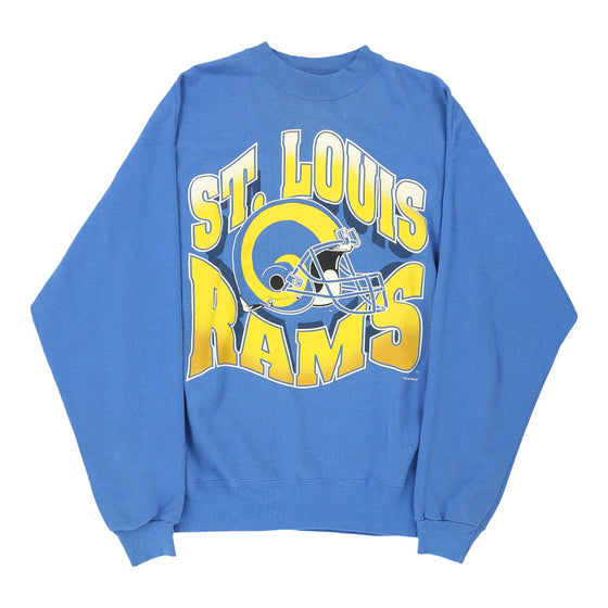 Vintage blue St. Louis Rams Hanes Sweatshirt - mens x-large