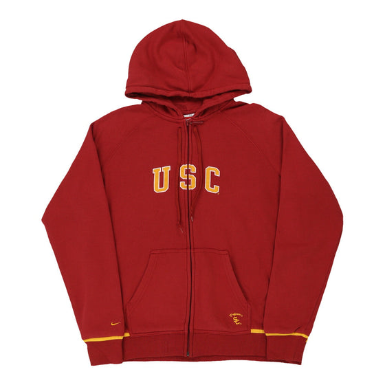 Vintage red USC Nike Hoodie - mens x-large