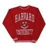 Vintage red Harvard University Veritas Sweatshirt - mens medium