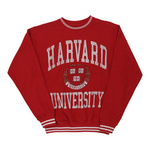  Vintage red Harvard University Veritas Sweatshirt - mens medium