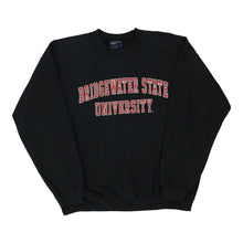  Vintage black Bridgewater State University Mv Sport Sweatshirt - mens large