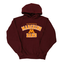  Vintage burgundy Minnesota Marching Band Signature Concepts Hoodie - mens medium