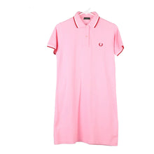  Vintage pink Age 14 Fred Perry Polo Dress - girls large