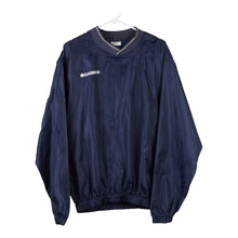  Vintage navy Garman Windbreaker - mens large