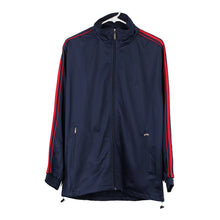  Vintage navy Time Sport Track Jacket - mens small