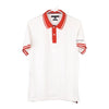 Vintage white Tommy Hilfiger Polo Shirt - mens medium