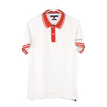  Vintage white Tommy Hilfiger Polo Shirt - mens medium