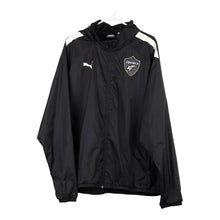  Vintage black Rebels Soccer Puma Jacket - mens xx-large