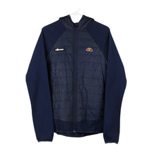  Vintage navy Ellesse Puffer - mens small