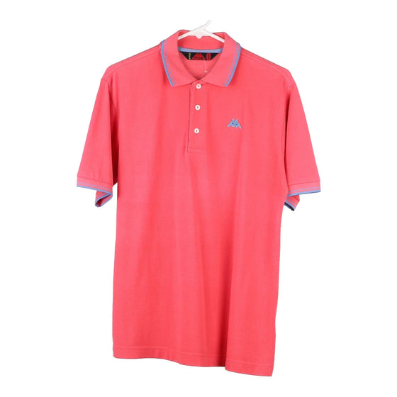 Vintage pink Kappa Polo Shirt - mens medium