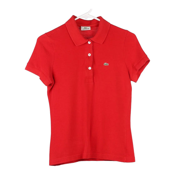 Vintage red Lacoste Polo Shirt - womens small