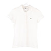 Vintage white Lacoste Polo Shirt - womens small