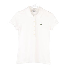  Vintage white Lacoste Polo Shirt - womens small