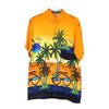 Vintage orange Pidoza Hawaiian Shirt - mens large