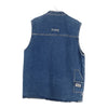 Vintage blue Paco Denim Gilet - mens large