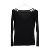 Vintage black Motivi Long Sleeve Top - womens large