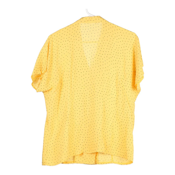 Vintage yellow Unbranded Blouse - womens large