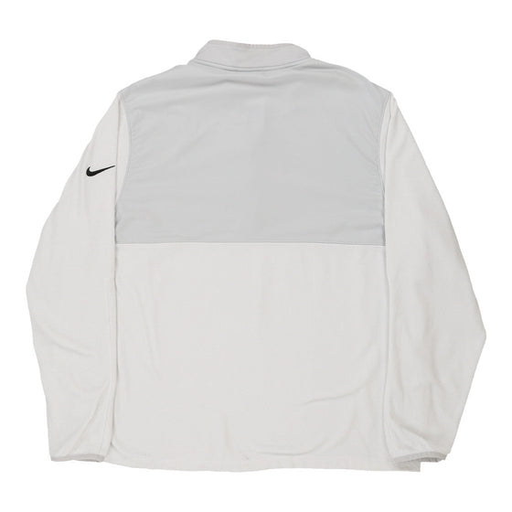 Vintage white Therma Fit Nike Fleece - mens xx-large