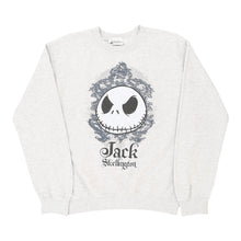  Vintage grey Jack Skelligton Disney Sweatshirt - mens small