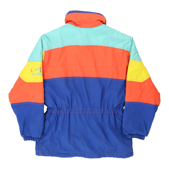 Vintage block colour Cacao Ski Jacket - womens x-large