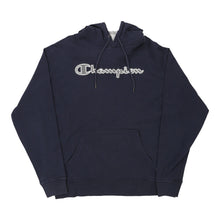  Vintage navy Champion Hoodie - mens x-large