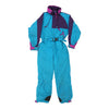 Vintage blue Columbia All-In-One Ski Suit - womens medium