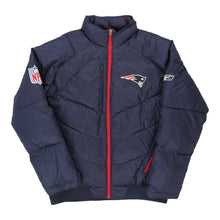  Vintage navy New England Patriots Reebok Jacket - mens small